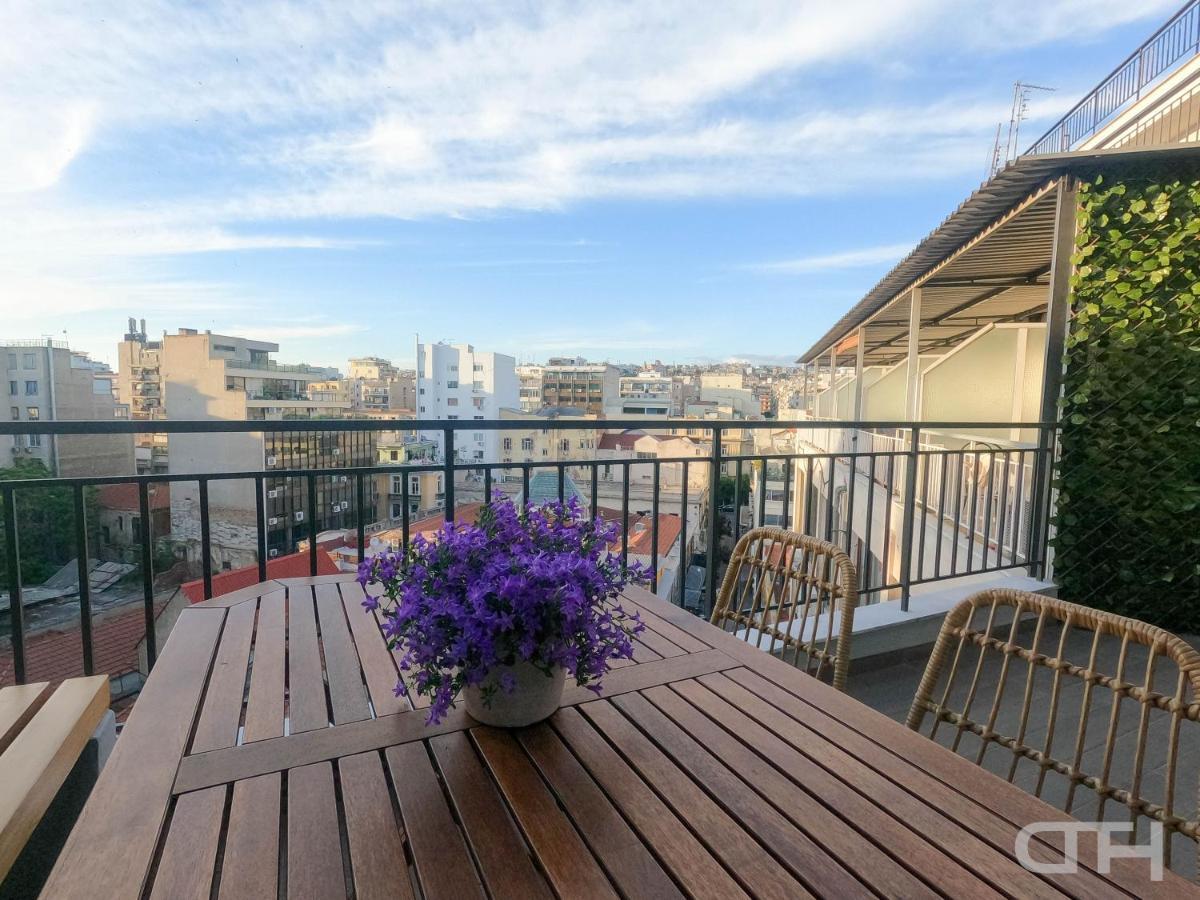 Luxury 80M2 Apartment With Balcony Downtown Салоники Экстерьер фото