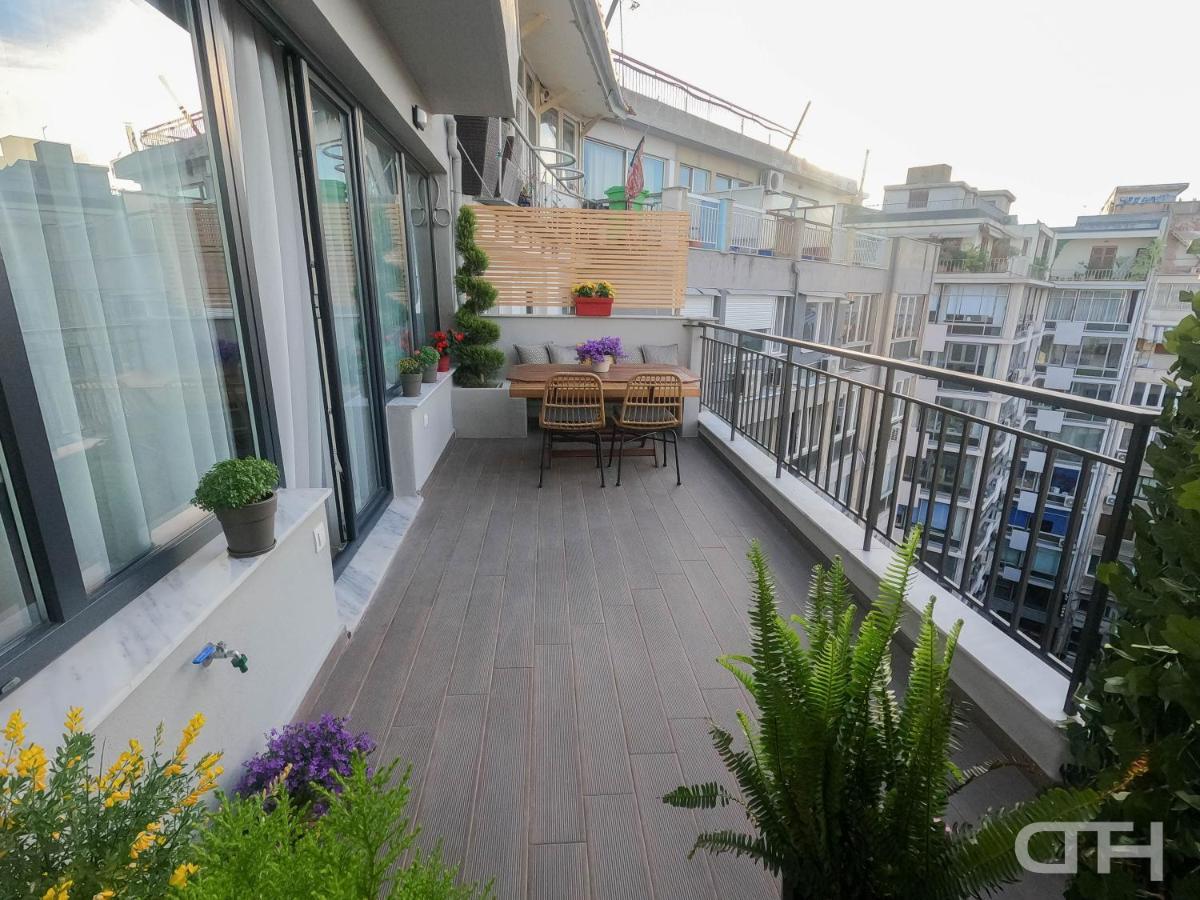 Luxury 80M2 Apartment With Balcony Downtown Салоники Экстерьер фото